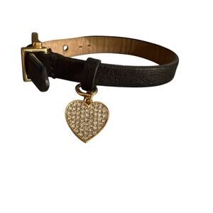 Juicy Couture Heart Charm Buckle Bracelet